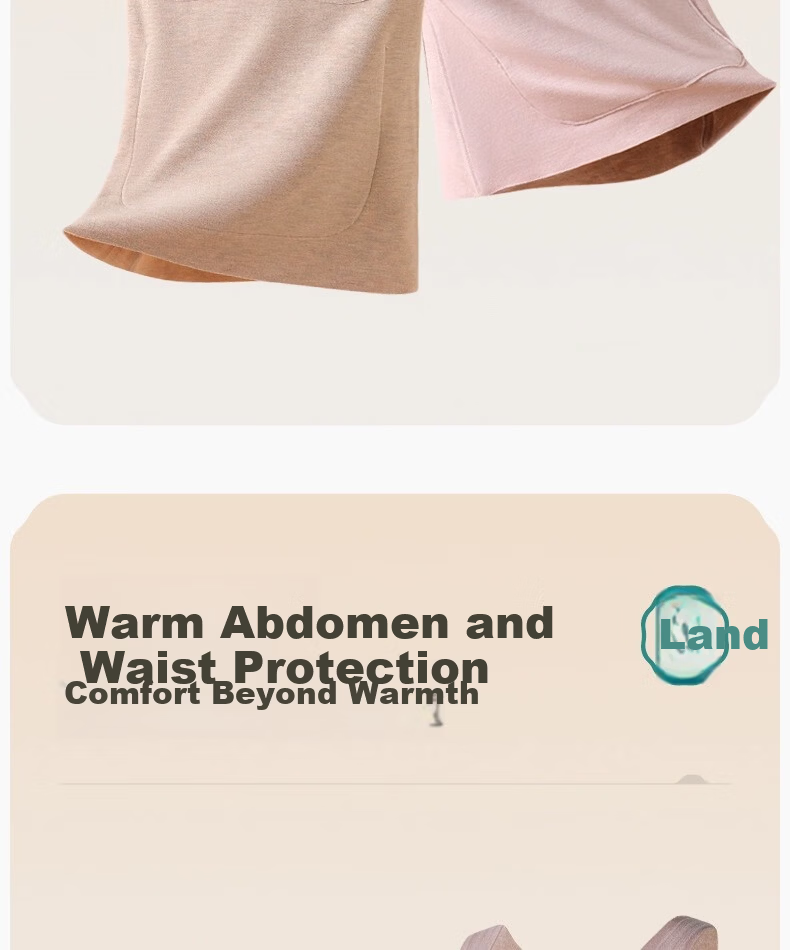 Jindu Thermal Double-Pocket Waist Support Vest for Women Autumn Winter 2024 with Chest Pads and Pocket for Heat Packs 12