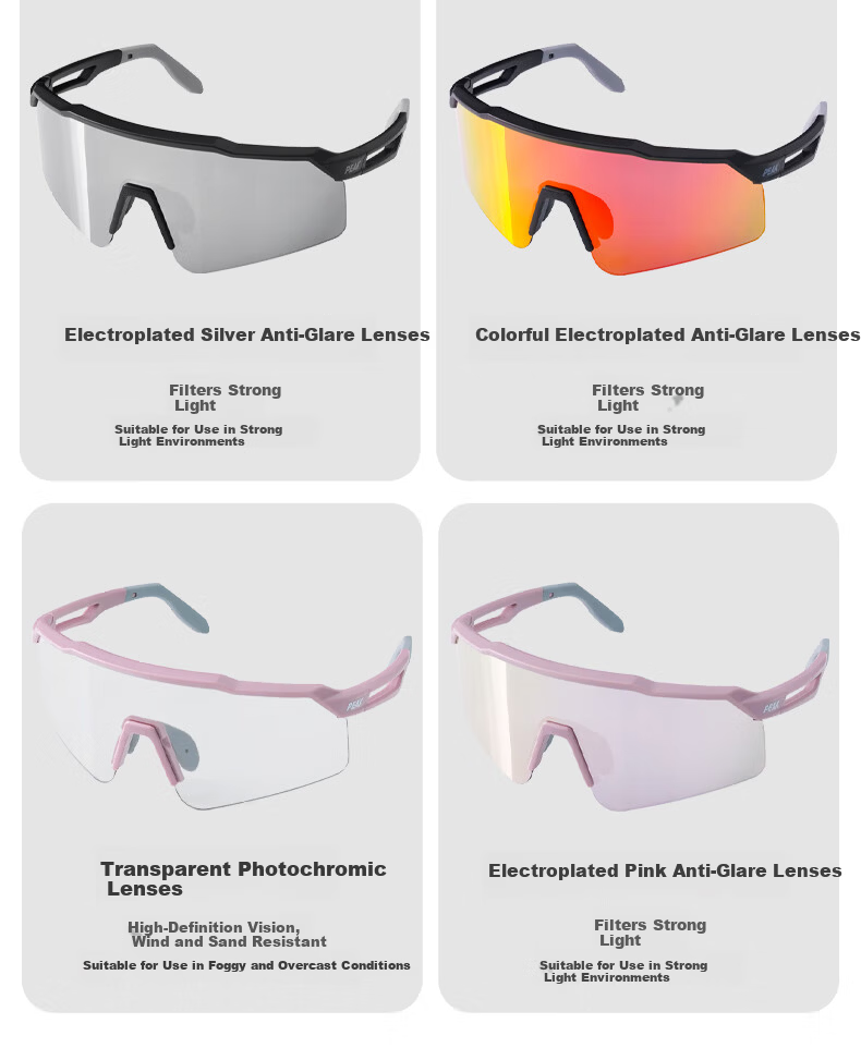 Peak Cycling Glasses Day and Night Use Professional Windproof Sandproof Goggles Outdoor Sports Riding Gear for Men and Women 9