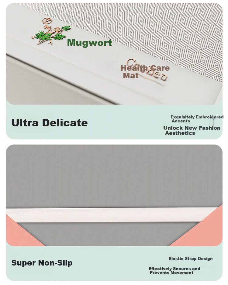 MiiOW Class A Ice Silk Cooling Mat Three-Piece Set Double 1.5m Bed Soft Mat [Foldable] 13