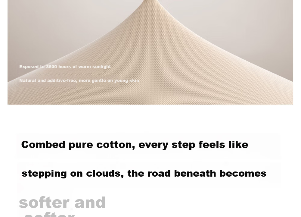 Beitais Children's Socks Baby Spring and Autumn Indoor Breathable Pure Cotton Long Tube Socks for Boys and Girls Toddler Walking 10