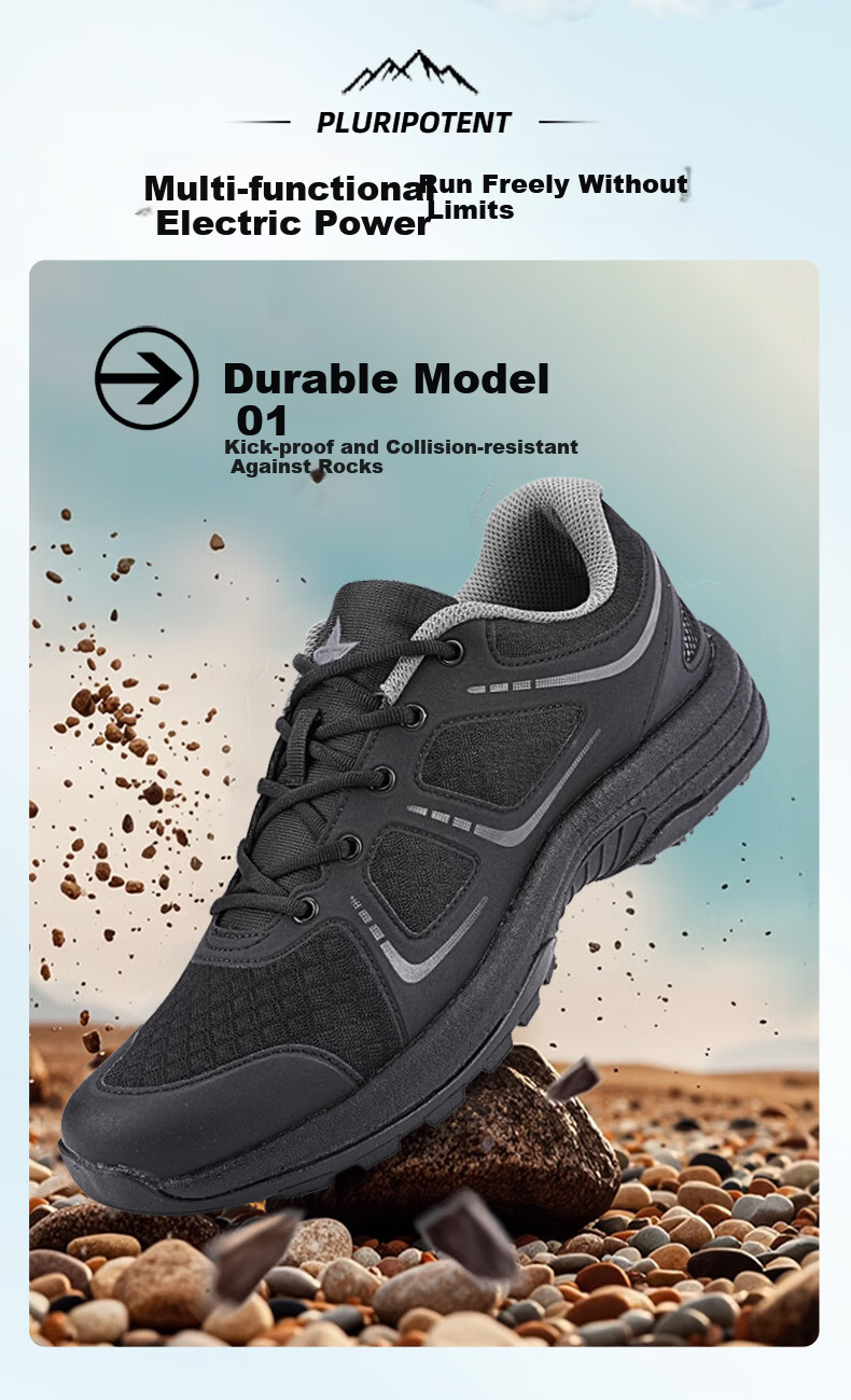 Lifeng New Style Training Shoes Men Outdoor Black Durable Fitness Training Shoes Black Fitness Training Shoes Size 44 (270mm) 3