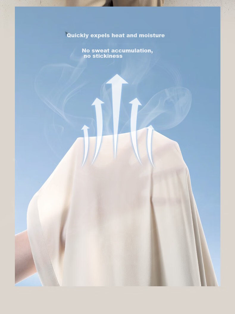Goldlion [Cloud Wing Jacket] 25 Spring Summer Men's Sun Protection UV Resistant Hooded Lightweight Jacket Apricot 2XL 7