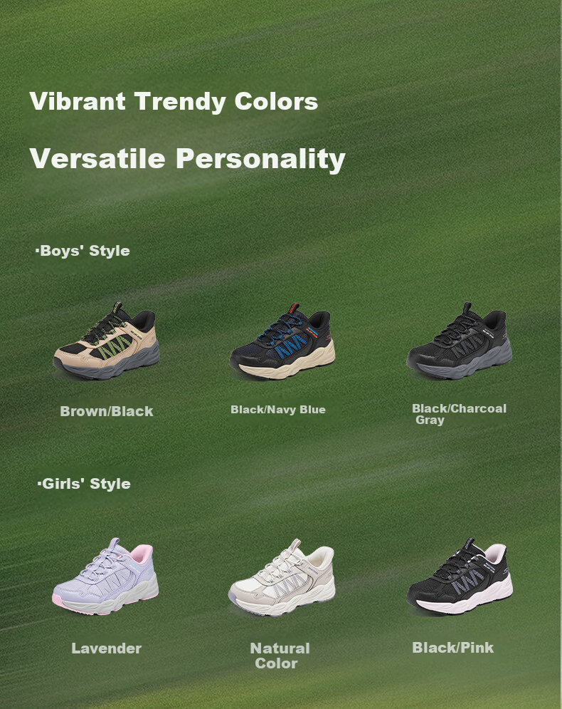 Skechers Self-operated Shanmai Slip-on Comfortable Non-slip Casual Sports Shoes 405343L 10
