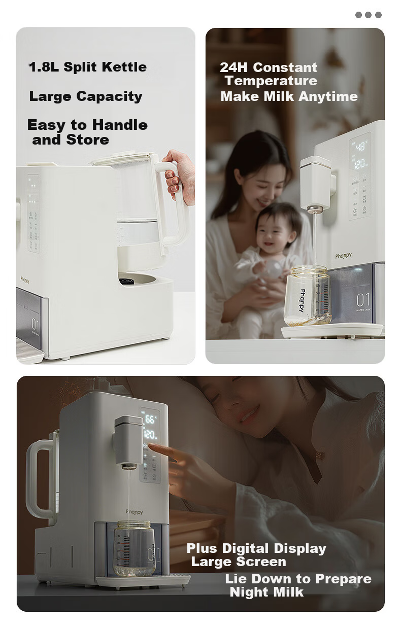 Xiaoyaxiang Thermostatic Kettle Baby Milk Frother Quantitative Water Dispenser Household Milk Mixer Shaker Integrated Machine Smart Shake Version 7