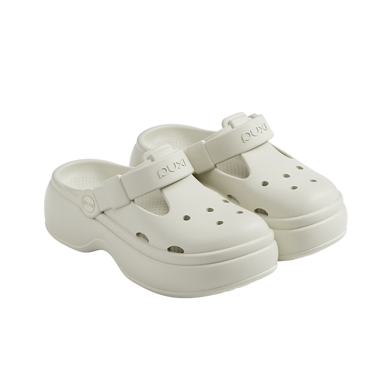 Puxi Soft Sole Hollow Light-Reflective EVA Summer 2026 Women's Sandals Outdoor Beach Closed-Toe Slippers
