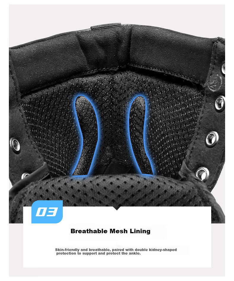 Qiangren Men's Boots Jihua 3515 Original Training Boots Outdoor Anti-Puncture Windproof Sports Boots JDA24336 Black Size 46 10