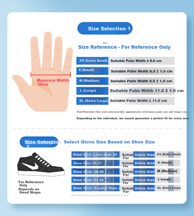 WorkSure Disposable Nitrile Gloves Waterproof Cleaning Mechanical Factory Thickened Durable Extended Laboratory Industrial OWSWNL6.5g 12-inch 100pcs/Box L 12