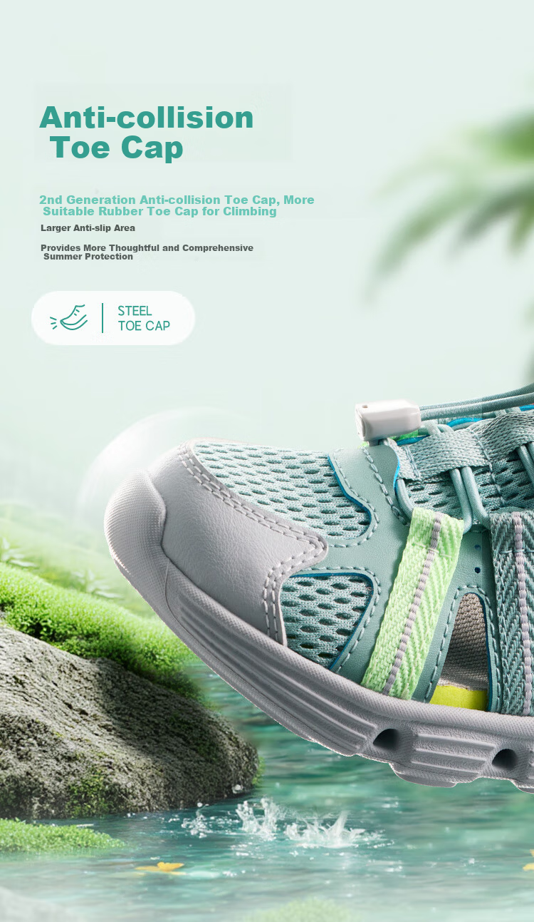 Anta Kids Girls Summer 2026 Breathable Lightweight Water Shoes Sandals A22629906 19