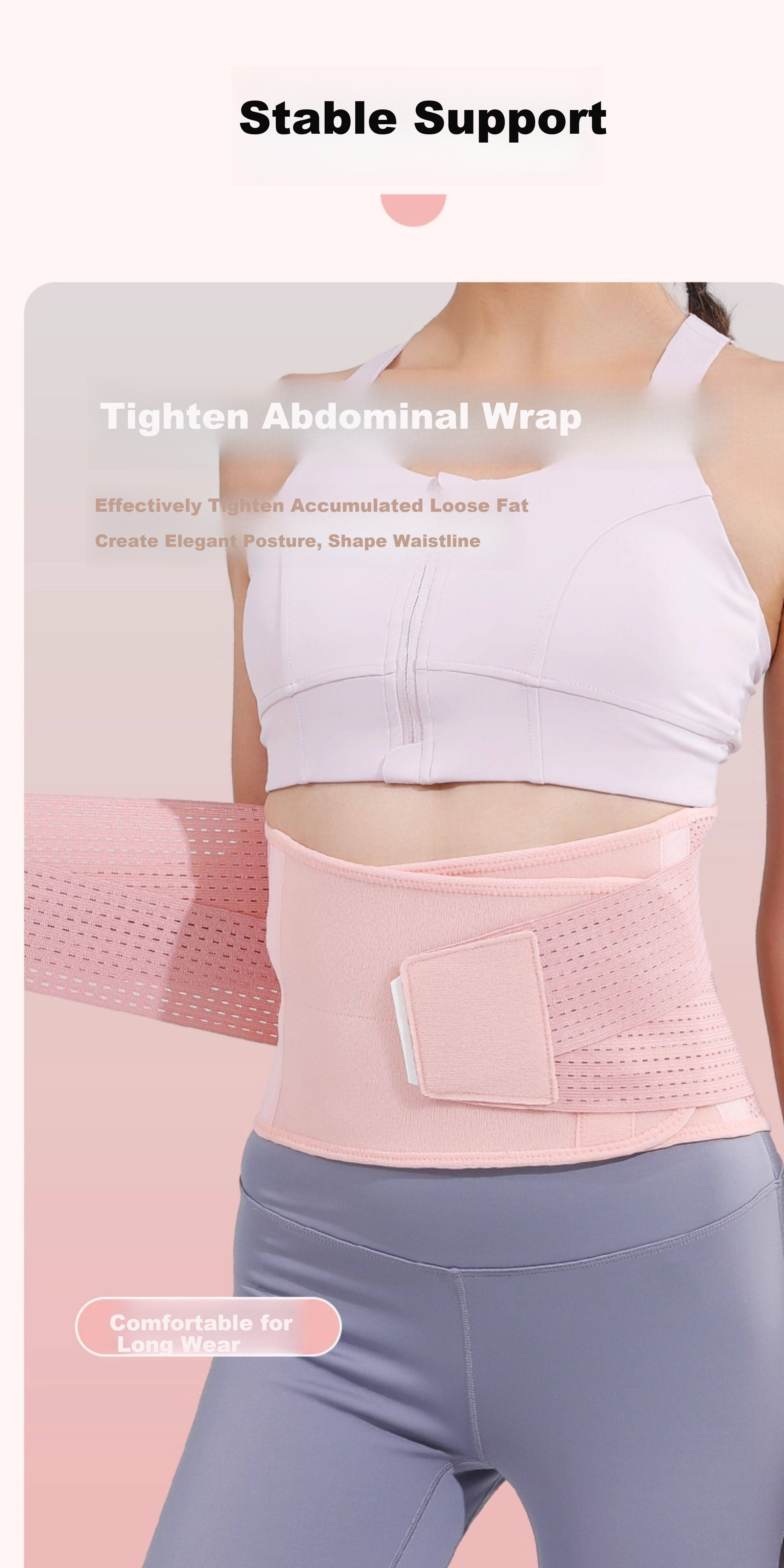 Anta Sports Waist Support Belt for Men and Women, Professional Lumbar Brace for Long Sitting, Pain Relief, Abdomen Shaping, Waist Training, Fitness Support Belt 8