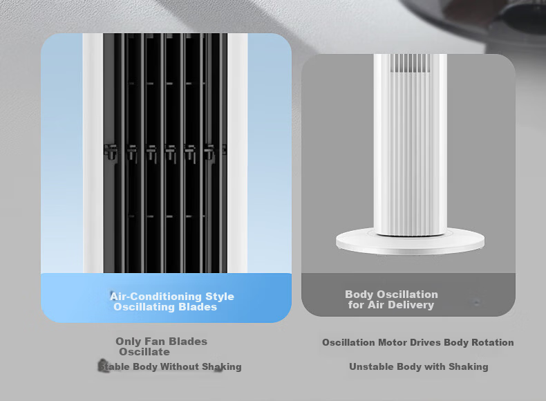 Midea [Mother and Baby Care] Dual Purification Bladeless Fan DC Inverter Quiet Tower Fan Voice Remote Control Floor Fan High Power Home Electric Fan AMS150J-GM 10