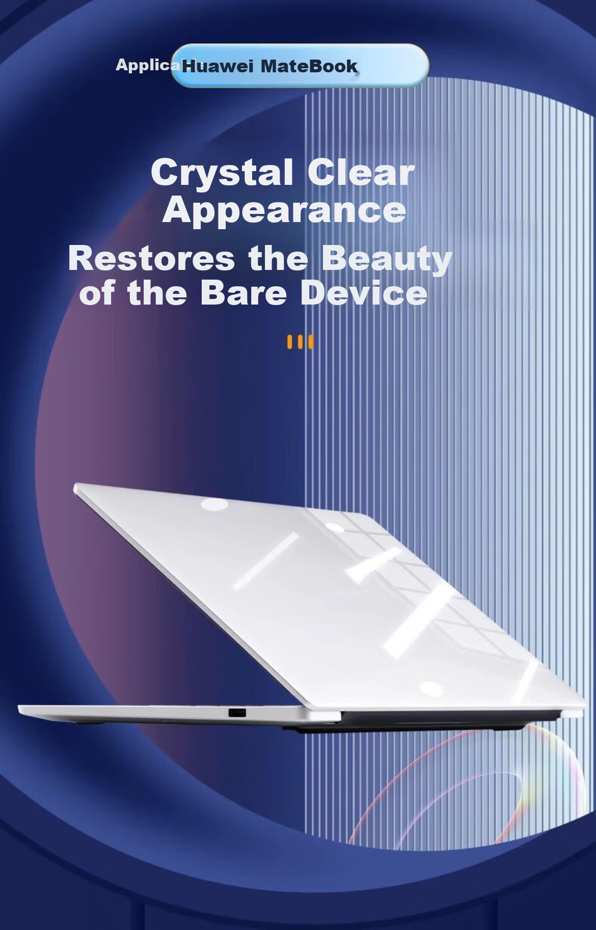 Aigo Ultra-Thin Silicone Soft Case Protective Cover for 2024 Huawei MateBook 14 Laptop Shockproof Shell 4