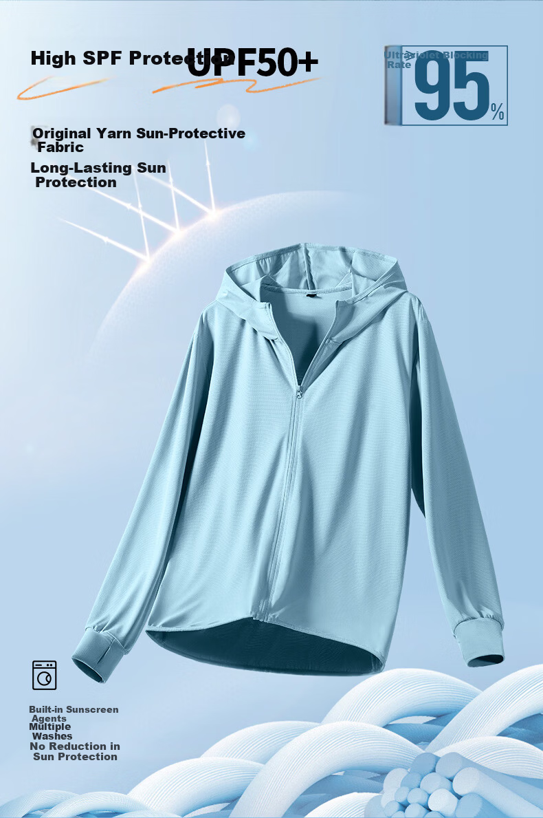 JEANSWEST LIFE Men's Summer Solid Color Cooling Sun Protection Jacket Sports Quick-Dry Breathable Moisture-Wicking High Elastic Wrinkle-Resistant Jacket C 5