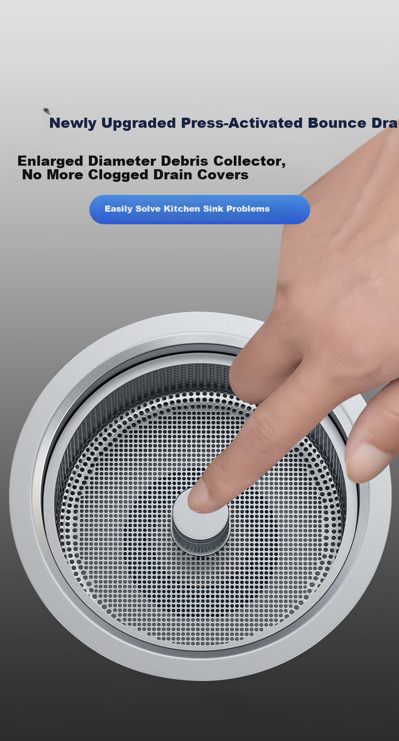 Haier 5.0 Kitchen Sink Nano Large Single Bowl Multifunctional Dishwasher Integrated Basin 304 Stainless Steel Pop-up Drain Vegetable Washing Basin 5