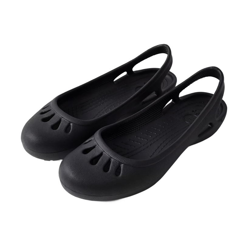 YUZHAOLIN Nurse Shoes Flat Hole Sandals Open Toe Beach Garden Outdoor Slippers YH101