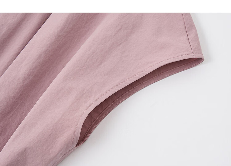 Demana [Black Technology] Summer Sorona Round Neck Cap Sleeve Belted Loose Slim Dress for Women High-End Feel 19