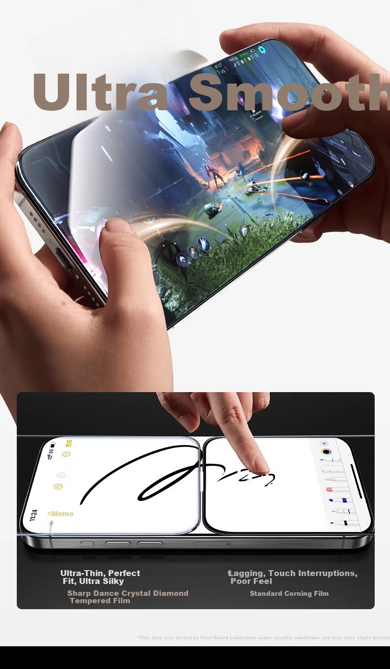 DIVI [Instant Application Borderless Film 2 Sets] Tempered Glass Screen Protector for Apple IPhone 17 Pro Max, Anti-Dust, Shockproof, Anti-Fingerprint, Ultra-Thin Full Screen Protective Film 20