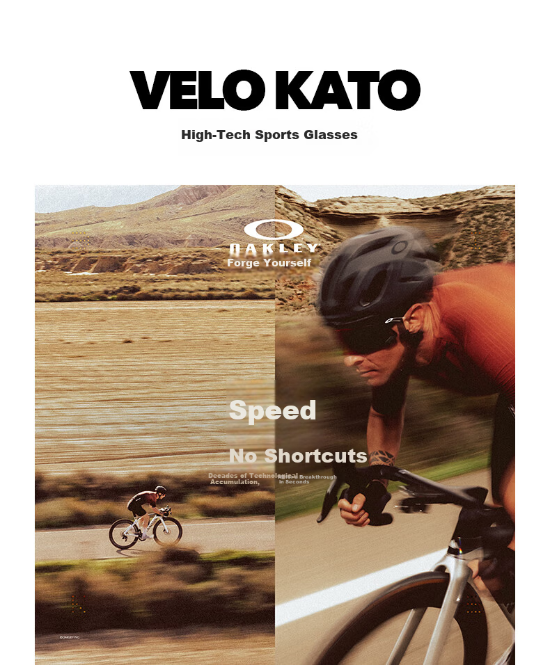 OAKLEY Velo Kato 0OO9501-02 Cycling Sunglasses Outdoor Sports Protective Eyewear 2