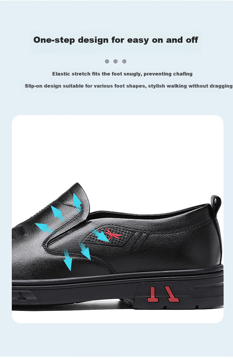 Red Dragonfly Men's Leather Loafers Casual Slip-On Business Flat Shoes WTA122671 9