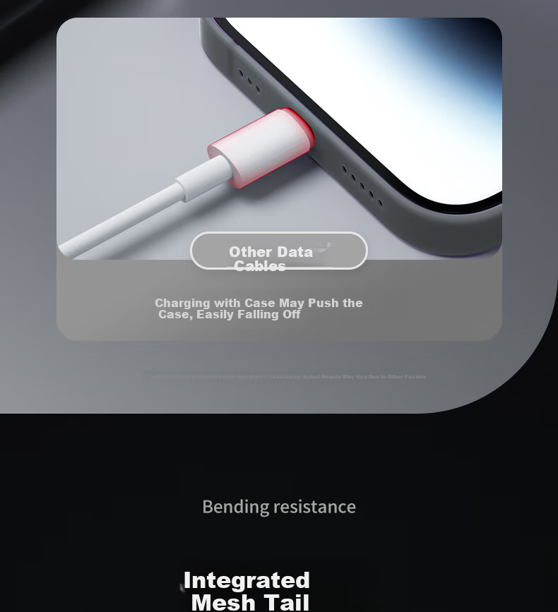 Apple iPhone 14 Fast Charging Data Cable Compatible with iPhone 13 Pro Max/12/11/XR/8/7, Air/iPad 9 Thickened 2M Black 18