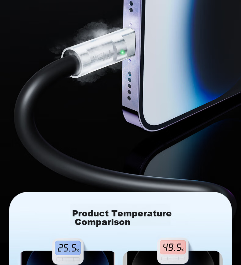 Apple iPhone 14 Fast Charging Data Cable Compatible with iPhone 13 Pro Max/12/11/XR/8/7, Air/iPad 9 Thickened 2M Black 13