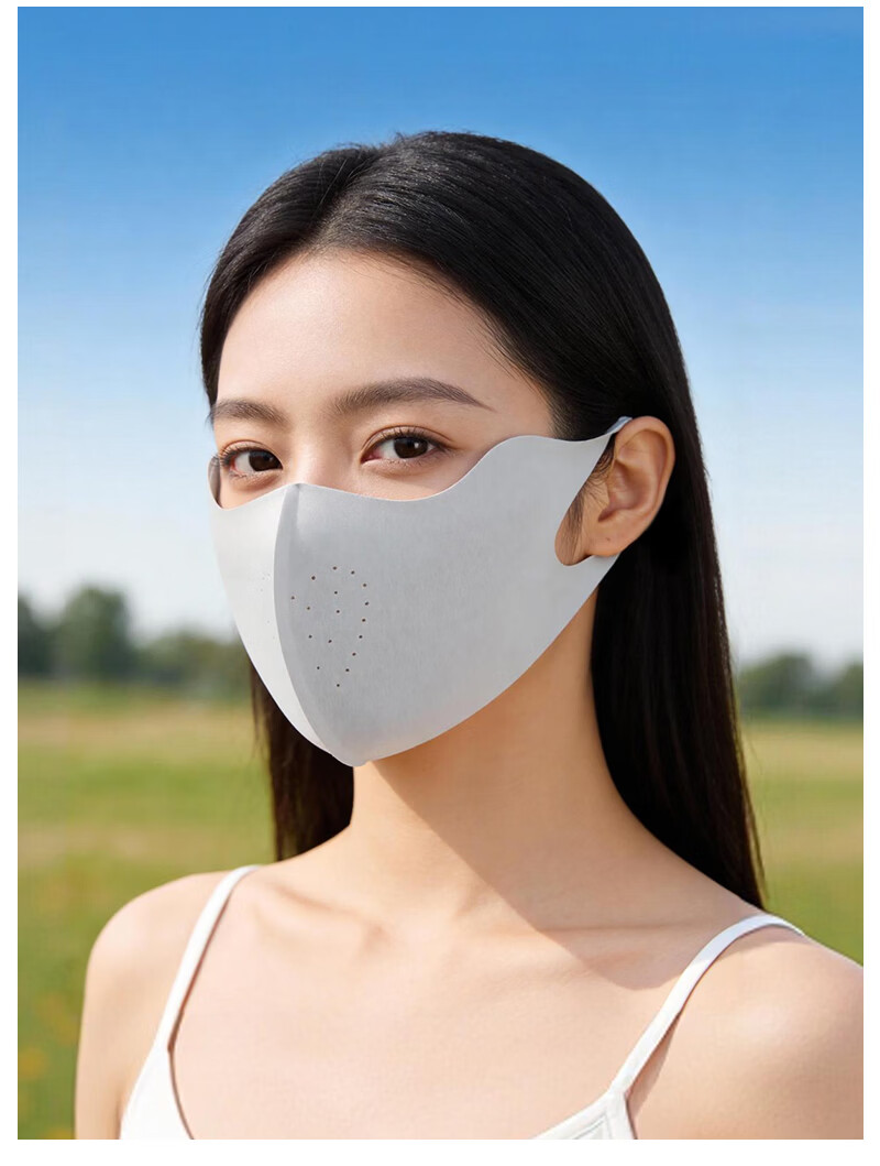 KELME Unisex Sun Protection Mask Cycling Ice Silk Face Cover UV Protection Outdoor Mountaineering Mask 15