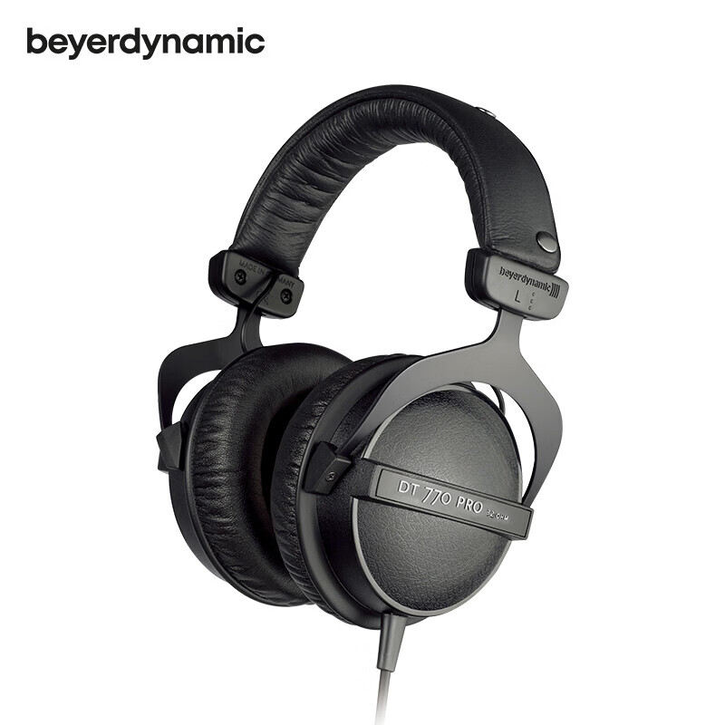 Beyerdynamic DT 700 PRO Over-Ear Closed-Back Studio Monitoring Headphones for Music and FPS Gaming [No Microphone] DT 770 PRO [32Ω]