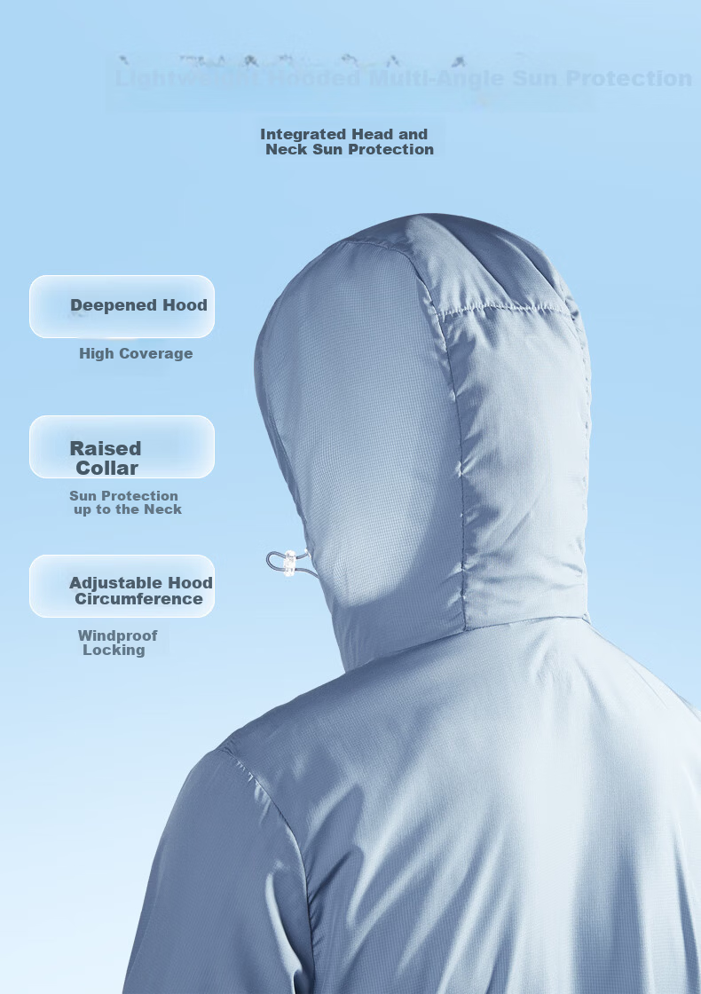 CAMEL Lightweight Sunscreen Jacket Men's Outdoor Sports UV Protection Breathable Wrinkle-Resistant Quick-Dry Skin Jacket M13BA6V073 9