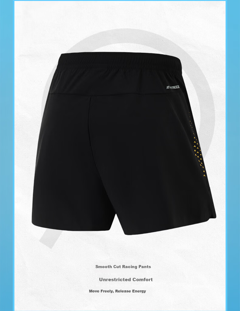 LI-NING Table Tennis Shorts National Team Ma Long Edition Men's Sports Breathable Quick-Dry Competition Training Pants Blue M 4