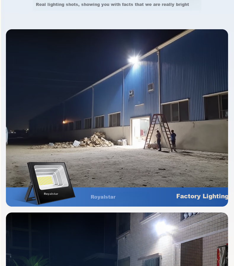 Royalstar Solar Garden Light Outdoor Lighting Home Street Lamp LED Waterproof Floodlight Outdoor Landscape Light 18