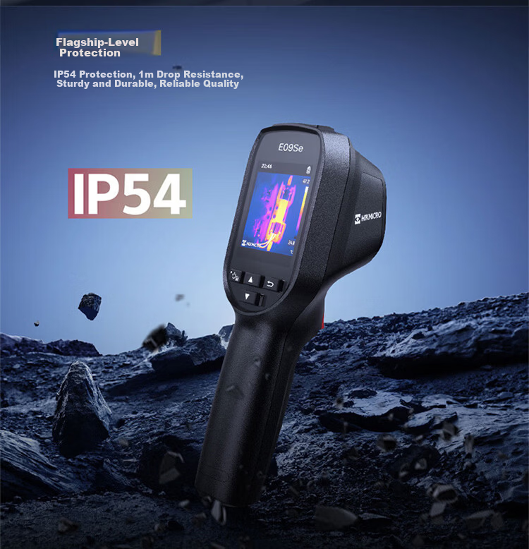HIKMICRO E09SE Thermal Imaging Camera High-Definition Infrared Thermal Imager Night Vision Industrial Temperature Measurement Floor Heating Leak Detector 12