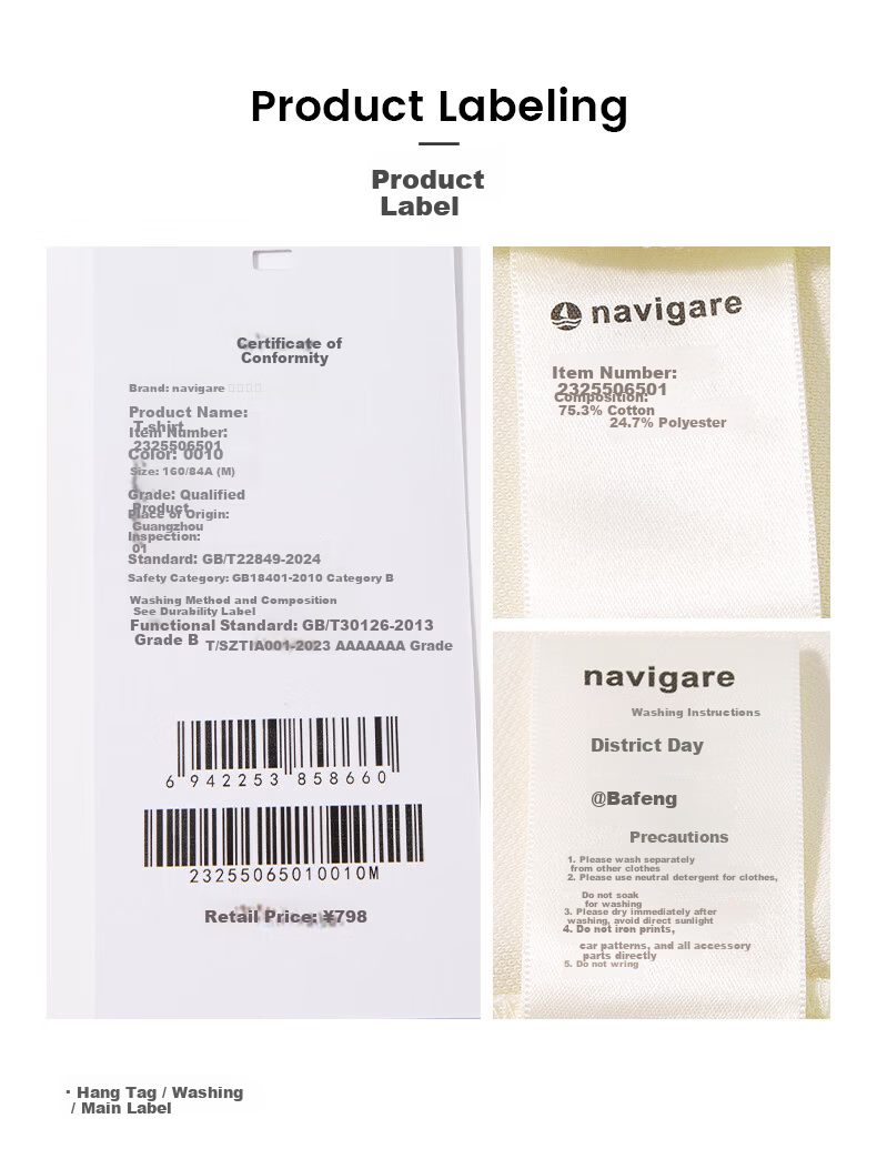 Navigare Small Sailboat Antibacterial Short Sleeve T-Shirt for Women 2026 New Mosquito-Repellent Commuter Casual Crew Neck Top 2325506501 27