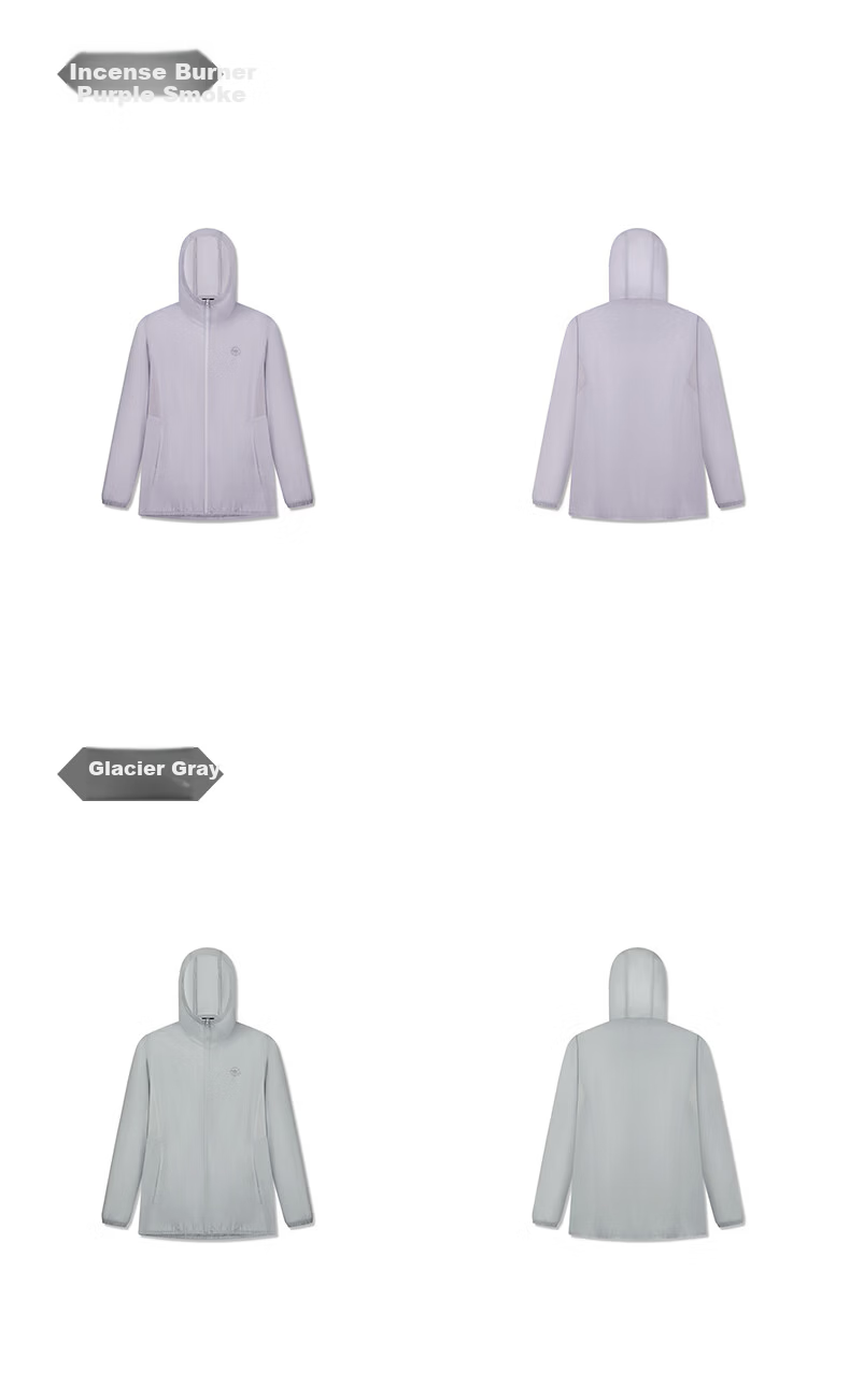 361° Women's Summer Sunscreen Jacket UPF50+ Sports Outdoor Cycling Ice Silk Casual Coat 662624605H-7 42