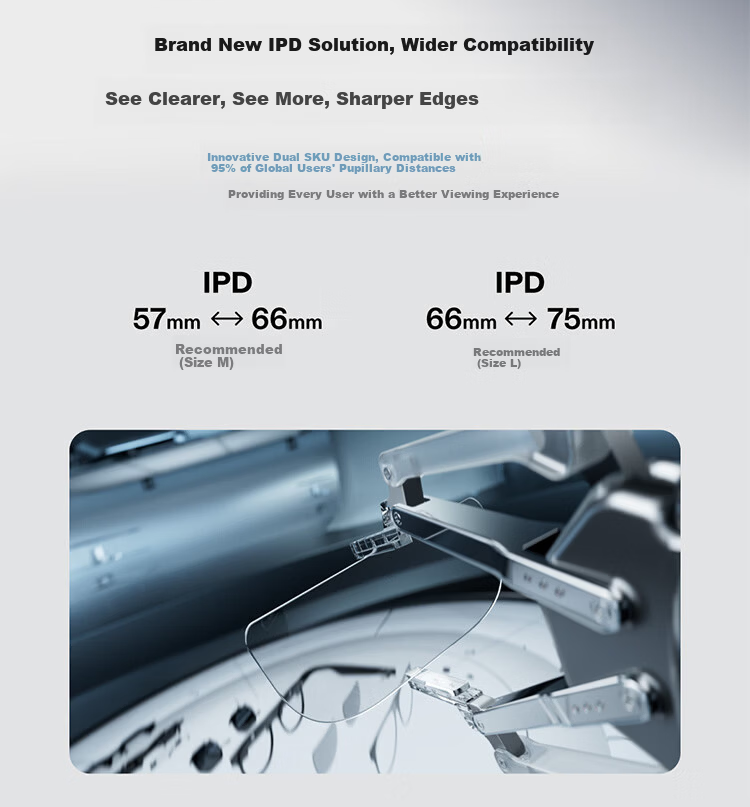 XREAL One Pro AR Smart Glasses 556" Portable Display 57° FOV Self-developed X1 Chip Native 3DoF Hovering Movie Glasses Non-VR AI Glasses Size M 25