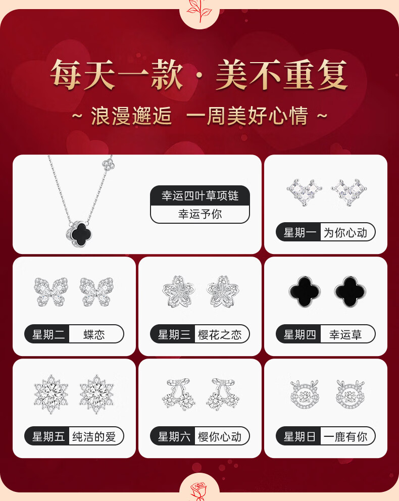 Burberry Luxury Weekly Stud Earrings for Women 2026 New Niche High-End Birthday Gift for Girlfriend Wife 4