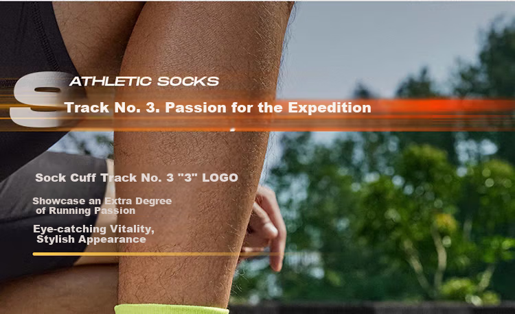 361° Feiran Sports Mid-Calf Socks Towel Bottom Breathable Running Long Socks White/3 Pairs One Size 10