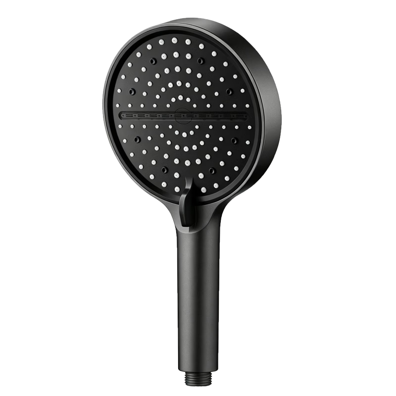 MUGE High Pressure Shower Head Powerful Water Flow Universal Single Head Handheld Bathroom Shower Sprayer