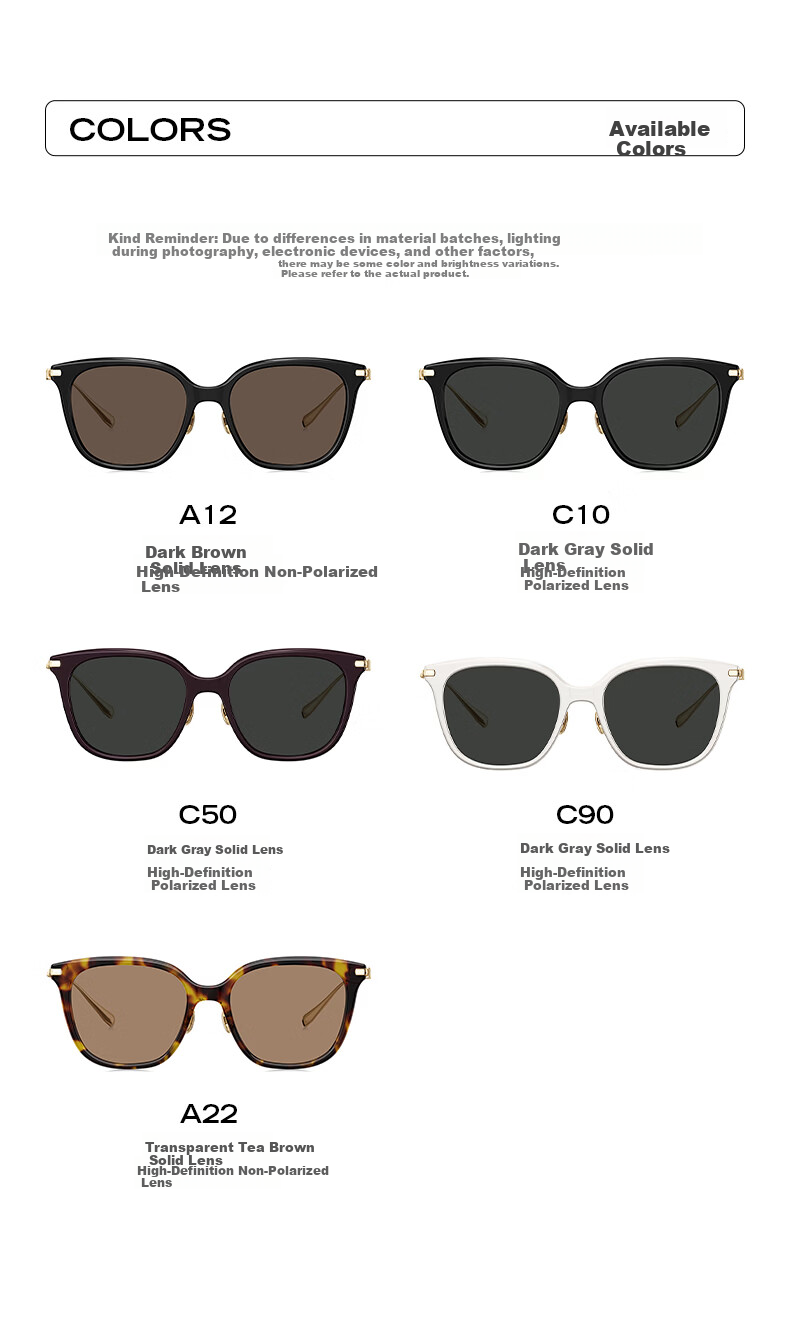 BOLON Bolon Eyewear 26 New Yang Zi Same Style Fashion Versatile Travel UV Protection Sunglasses Women BL5108C10 7