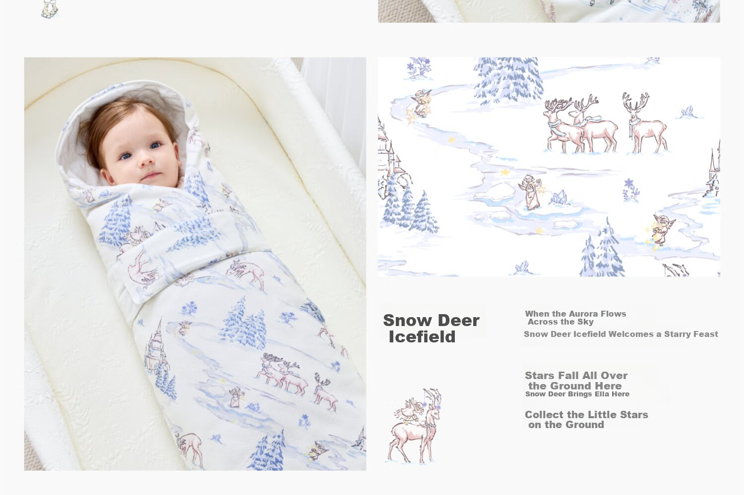 DOMIAMIA Baby Detachable Liner Swaddle Blanket Autumn Winter Newborn Universal Four Seasons Wrap 38