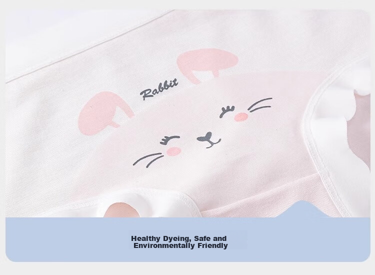 LangSha Kids Girls Modal Briefs Soft Antibacterial Breathable Seamless Underwear for Spring and Autumn 18