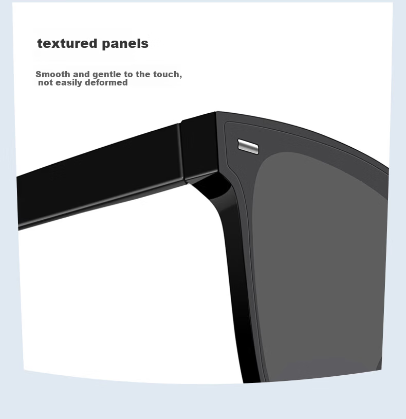 HLA Men's Black Square Sunglasses UV Protection Driving Sunglasses Women's Gift 8