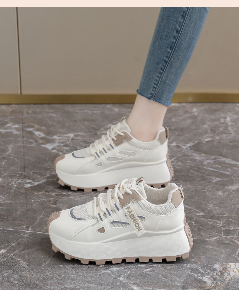 Cartelo Crocodile Women's Casual Shoes Platform Sneakers Thick-soled Lightweight Sports Shoes 1691 Mika Size 37 14