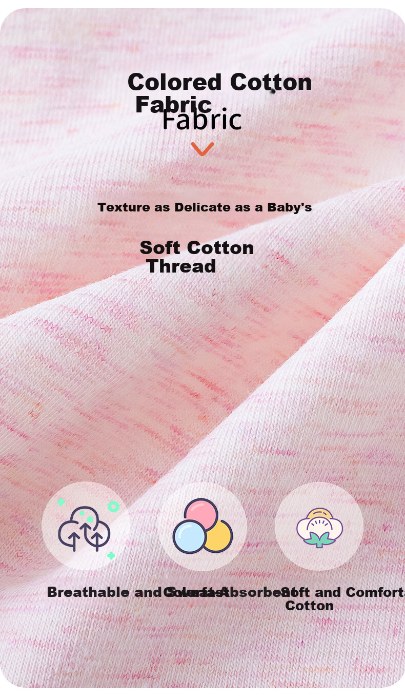 Hodo Kids Girls Cotton Briefs Triangle Shorts Soft Comfortable Mixed Colors 4-Pack Size 140 2