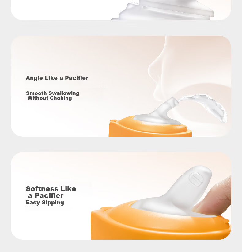 Babycare Shiba Inu Children's Water Cup Baby Training Cup Baby Straw Cup Anti-Choking Summer Water Bottle PPSU - Seagull Valve 10