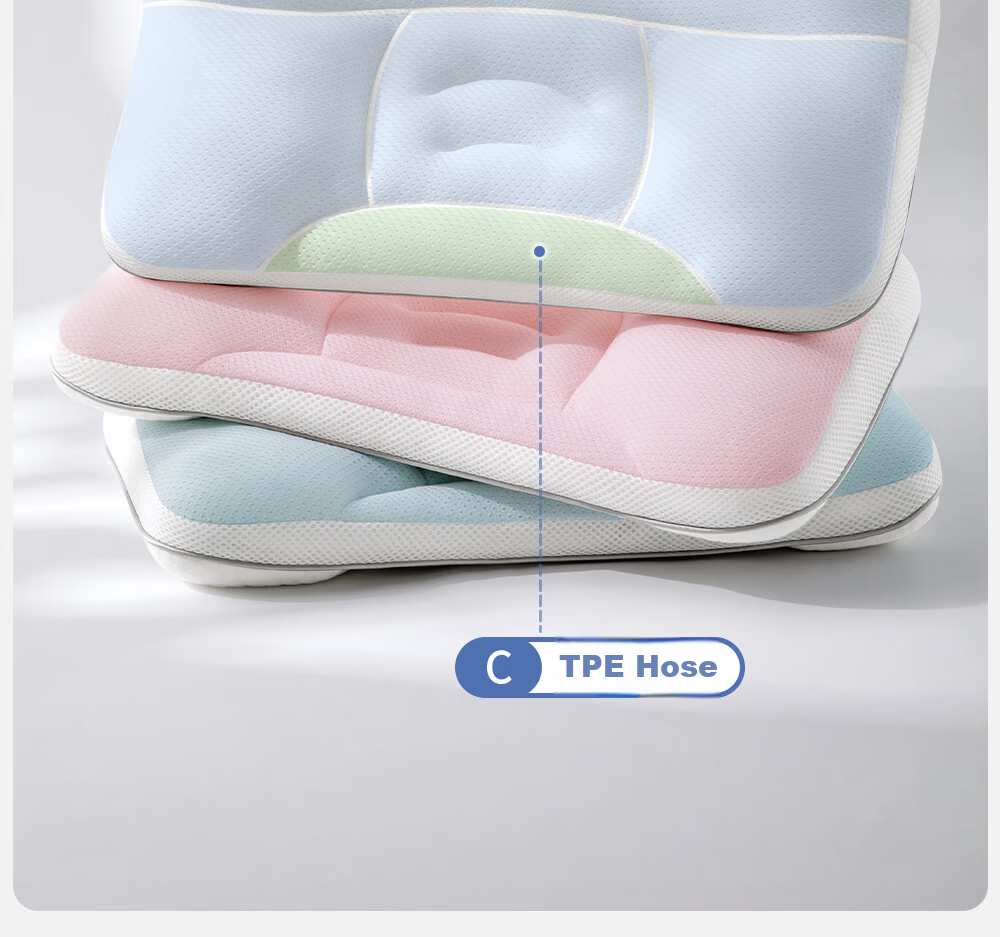 Betis Children's Pillowcase 1-3 Years Neck Support Baby Growth Pillow Four Seasons Universal H1 Fun Duck Pillowcase 16