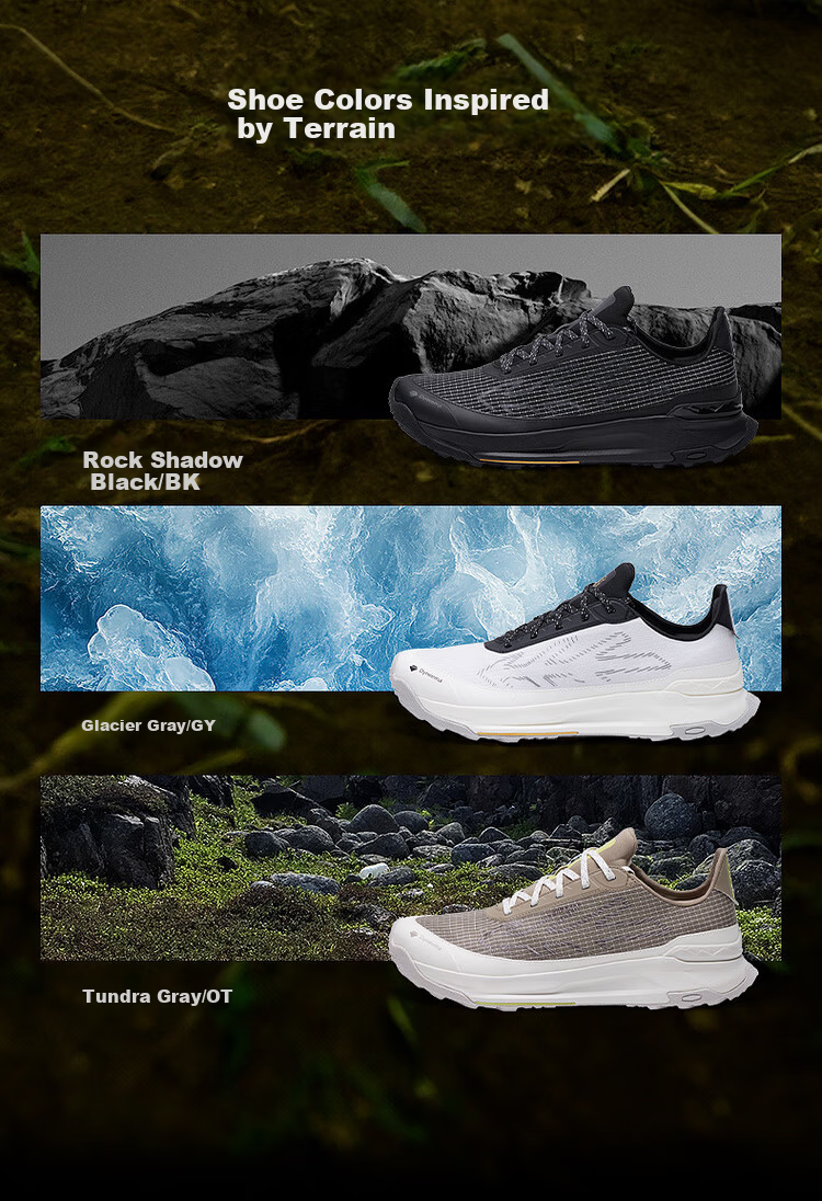 KOLON SPORT Men's And Women's EGGS LITE Lightweight Hiking Shoes, Tear-Resistant Rubber Sole Outdoor Footwear 9