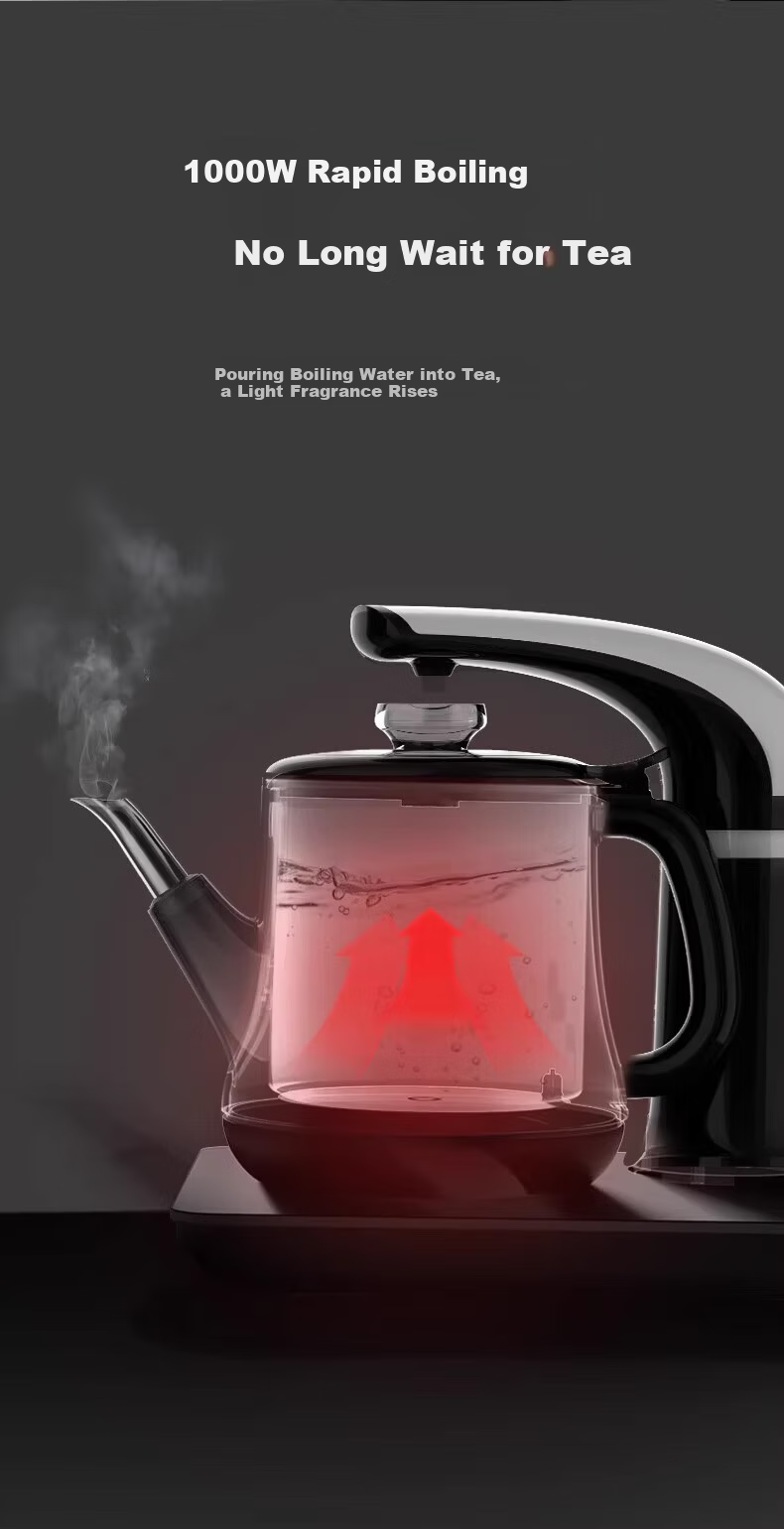 Midea Electric Kettle Double-Layer Anti-Scald Water Boiler Tea Maker Electric Tea Stove High Power Ring Heating Seamless Stainless Steel Inner Liner MK-PCE071 Price Protection 618 11