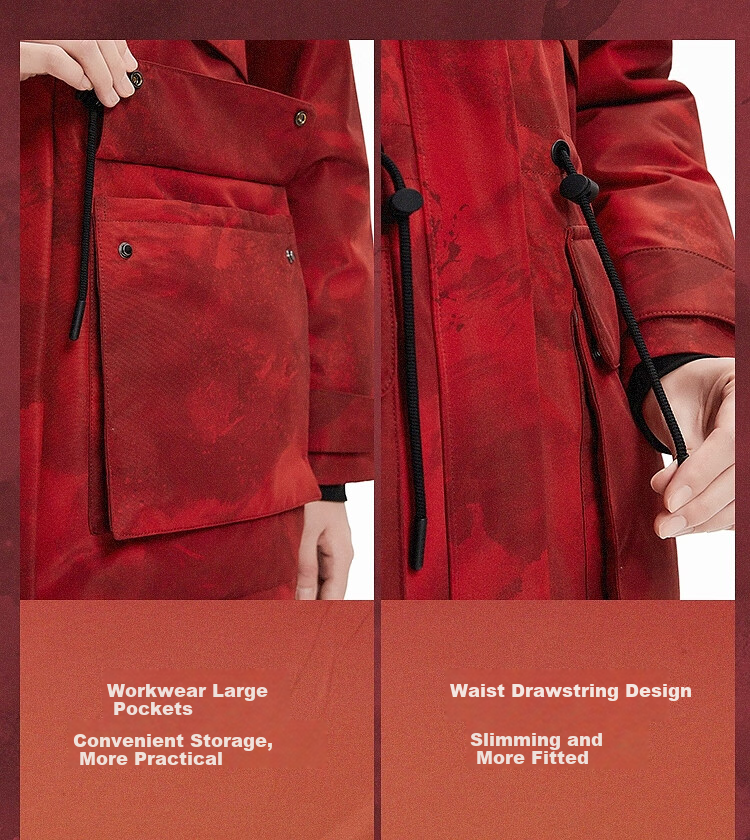 BOSIDENG Off-Season Extreme Cold Goose Down Women's Winter Thickened Hooded Short Coat with Large Fur Collar Mall Edition 11