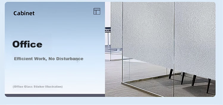 Jifudifu Anti-Static Frosted Glass Film 2m Kitchen and Bathroom Privacy Window Glass Door Sticker 14