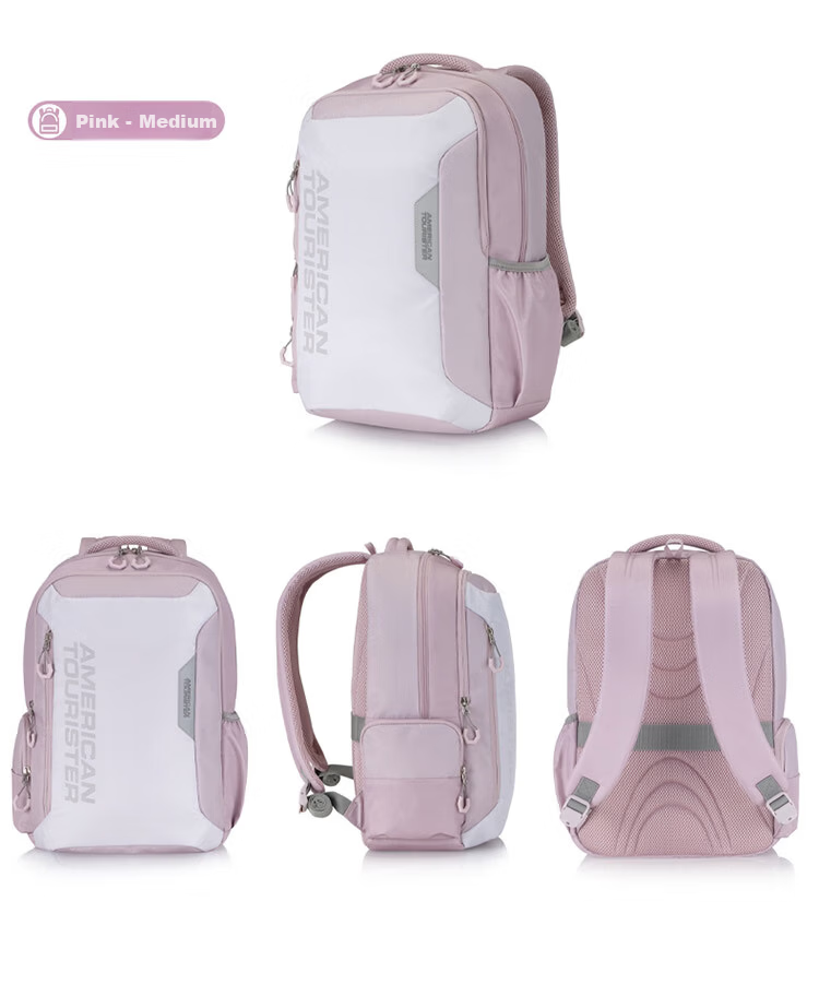 AMERICAN TOURISTER Antibacterial Lightweight High School Backpack for Girls High-Capacity Laptop Bag NA8 10