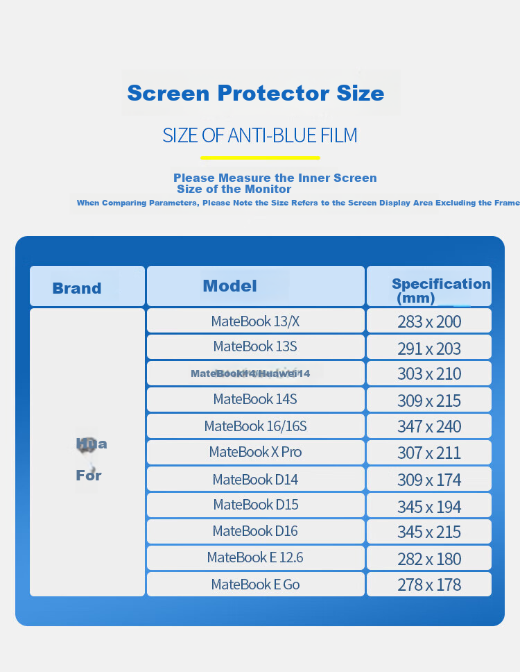 JPLAYER Keyboard Cover and HD Screen Protector Set for Huawei MateBook 13s 13.4-inch Laptop, High Transparency, Scratch-Resistant, Durable 1